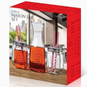 ❤️ Le Regalo 5 Piece Mason Set NEW